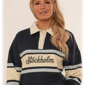 Rugby Collar Stripe Shirts